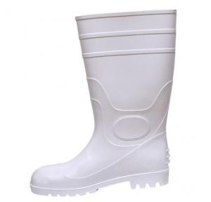 Fortune Jumbo -14 White Steel Toe Gum Boot, Size: 8